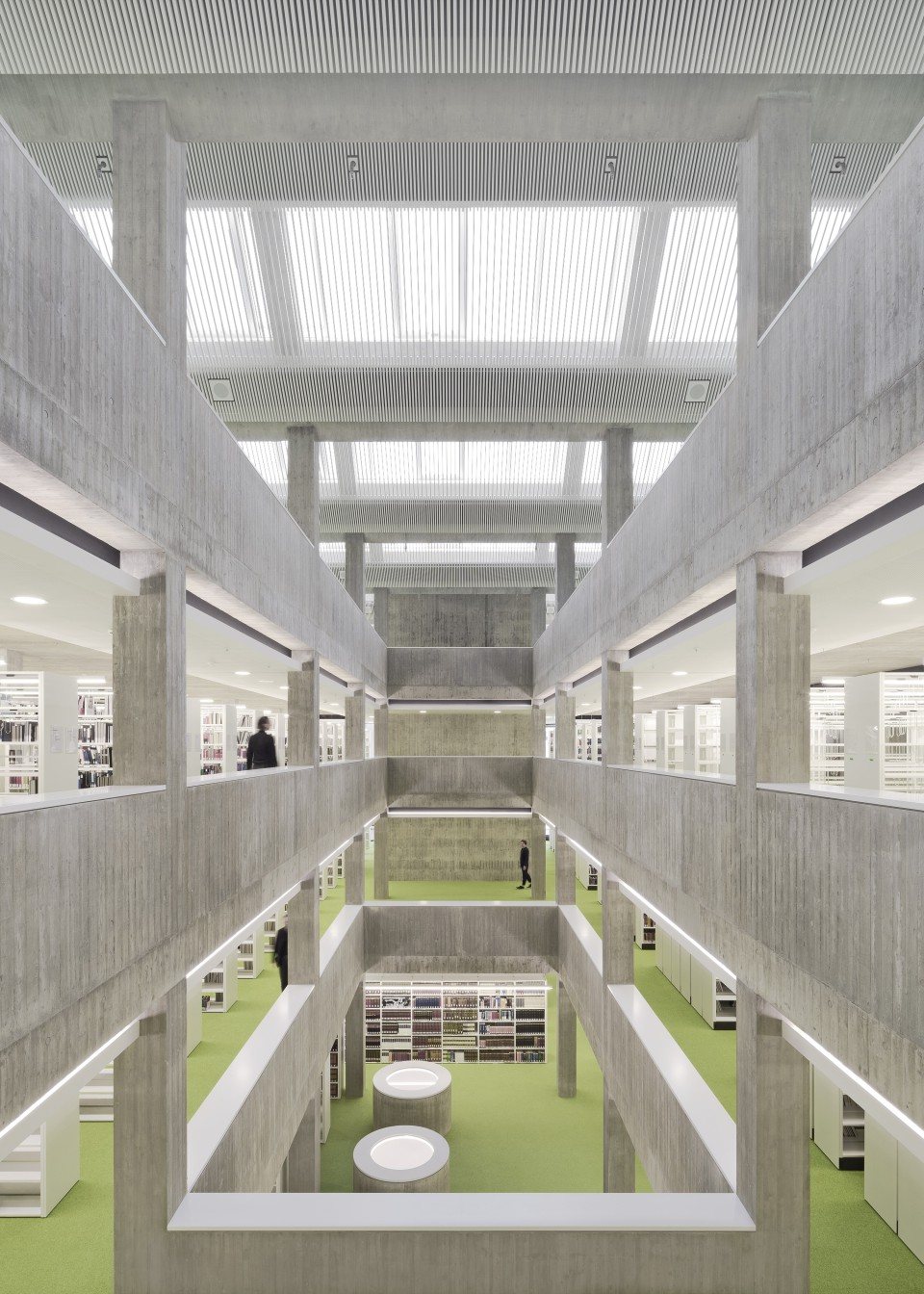 Annex to the Württemberg State Library in Stuttgart